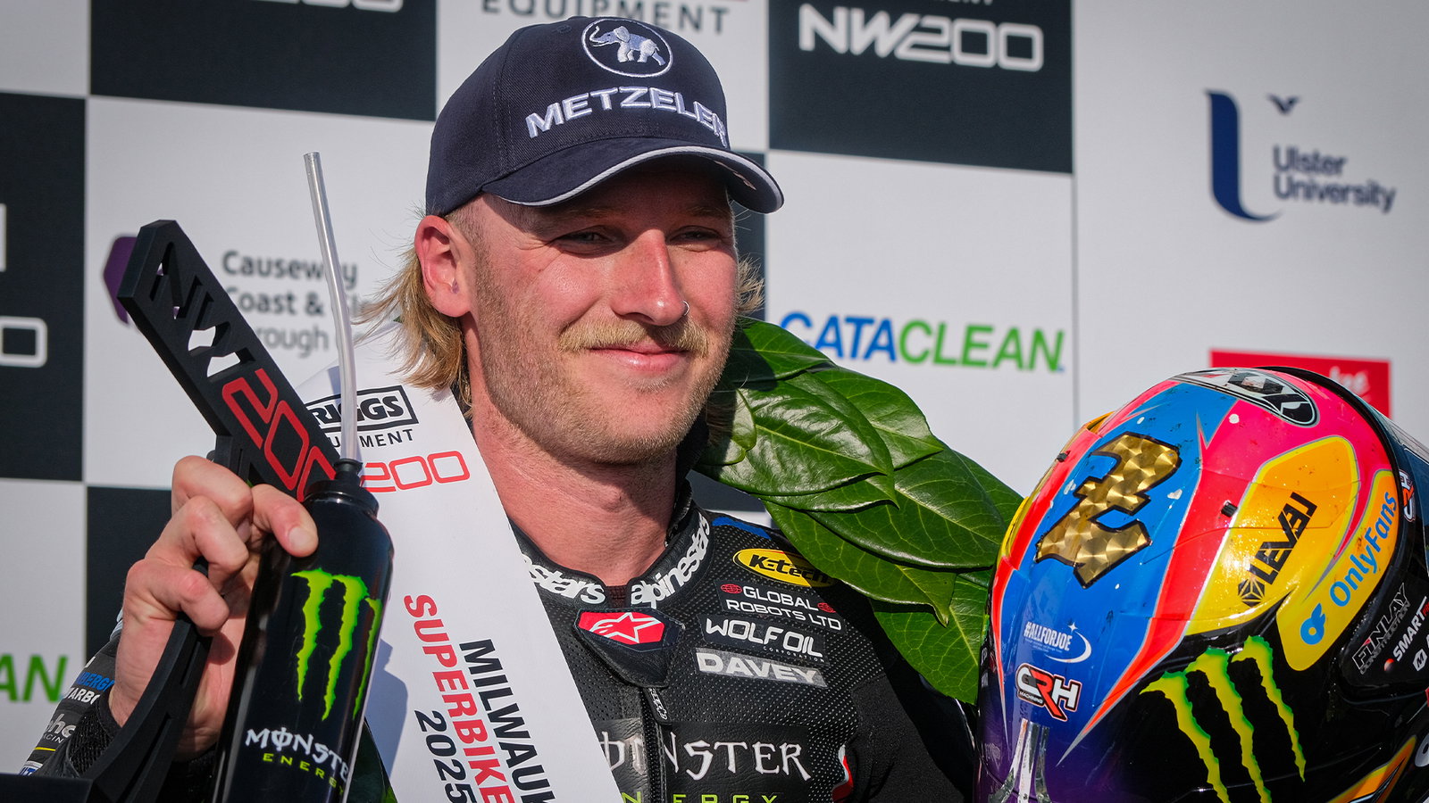 Davey Todd, 2025 North West 200, podium.